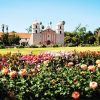 The Santa Barbara Mission and Mission Rose Garden